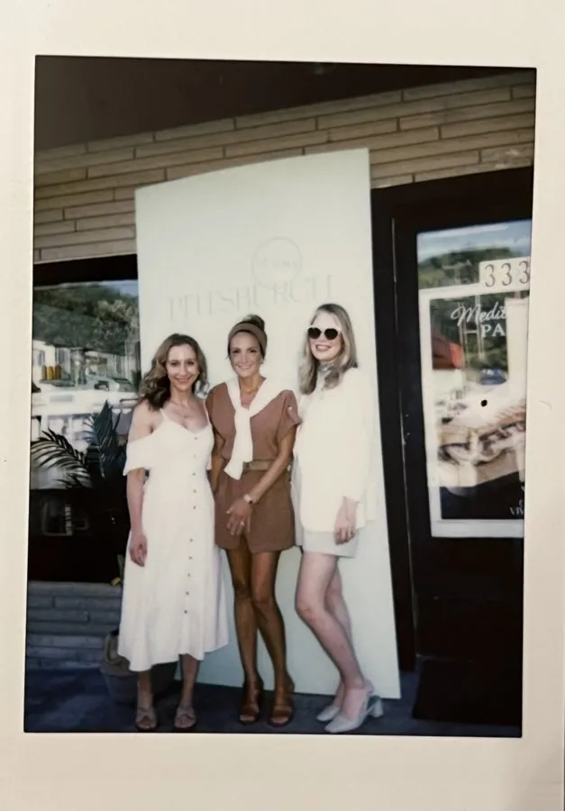Three ICONS members posing together at the ICONS of Pittsburgh step-and-repeat